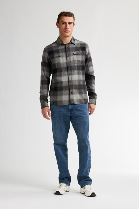 Petrol Industries men shirt long sleeve check